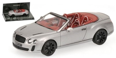 BENTLEY CONTINENTAL SUPERSPORTS CABRIO 2010 GREY 1/43 MODELLISMO
