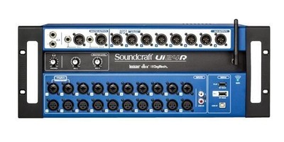 Soundcraft Ui24R 24-channel Wi-Fi controlled digital mixer Multi Recorder New