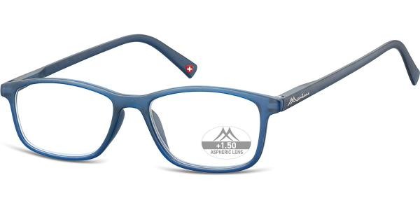 Montana Eyewear MR51A250 25 dpt matt blau Herren Damen Brille Kunststoff Oval Bl