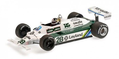 Williams Ford FW07B 28 Carlos Reutemann 1980 1:18