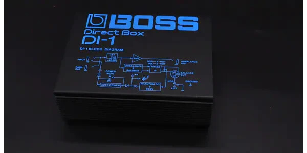 BOSS DI-1 Direct Box High-Performance Active Direct Box