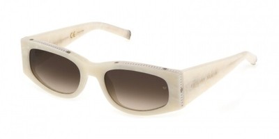 PHILIPP PLEIN PHILIPP PLEIN SPP025S-09YL MARMORIZED IVORY SUNGLASSES