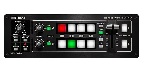 美品 Roland ローランド V-1HD HD VIDEO SWITCHER Roland Pro A/V - V-1HD | HD Video Switcher