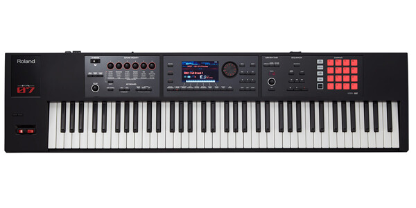 Roland シンセサイザーFA07 ROLAND FANTOM-07 ワークステーションシンセサイザー 76鍵盤