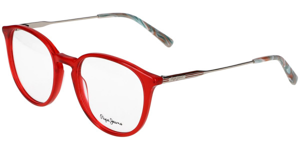 Pepe Jeans PJ3520 250 Damen Brille Kunststoff Oval Rot