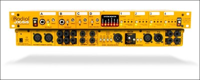 Radial JX44 Guitar & Amp Controller, 4 inputs, 4 isolated outputs, DI & Reamper
