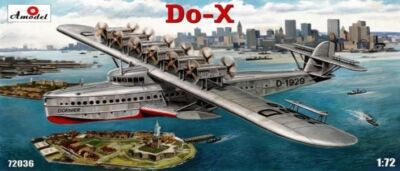 Amodel 72036 - 1:72 Dornier Do-X Flying Boat - New