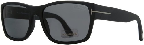 Pre-owned Tom Ford Men's Mason Tf445 Tf445/s 02d Black Fashion Sunglasses 58mm In Gray