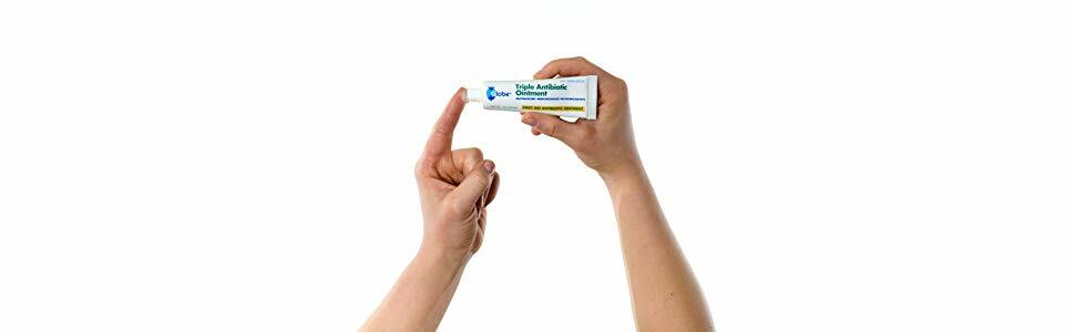 First Aid Triple Antibiotic Ointment 1oz - - 4 Tubes  (Total 4 oz received) 