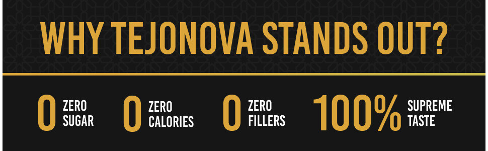 tejonova Organic Stevia Powder 5oz, Stevia Sweetener Sugar Substitute, 1014 Uses