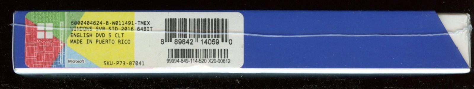 Factory Sealed - P73-07041 Microsoft Windows Server 2016 Standard 5 CAL