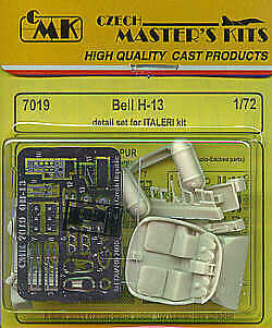 CMK 1/72 Bell H-13 Detail Set for Italeri 7019