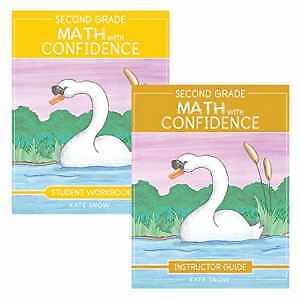Second Grade Math with Confidence Bundle - Paperback, by Snow Kate - New h