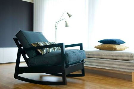 ikea lillberg chair rocking cushions bemz armchair frame belgian graphite linen grey karlanda bench