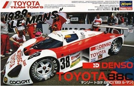 Minolta Toyota 88C 1988 Le Mans Mini Car Collectible, Excellent