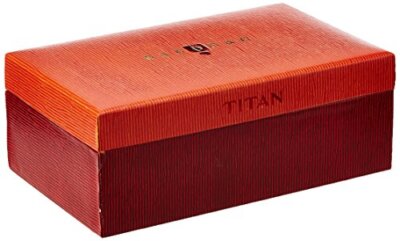 Pre-owned Titan Bandhan Analog White Dial Couple Watch-nl19552955bm01