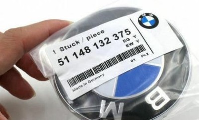 Stemma Logo M Sport 3D Nero Lucido Compatibile BMW Fregio Adesivo ABS 4 Modelli