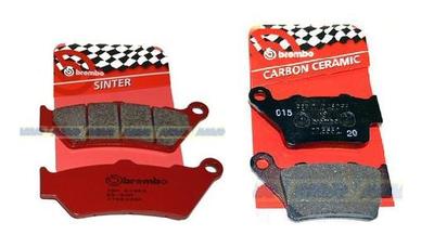 Pastiglie Freno Brembo Ant + Post Honda NX 650 Dominator >97 07HO2307 + 07HO2711