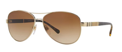 Burberry Sunglasses 0BE3080 114513 - Light gold 59-14