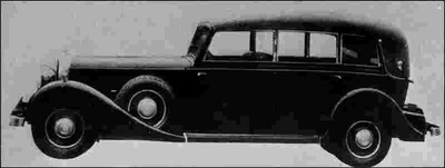 A4 Photo Horch 1934 500B PullmannCabrioletGlaser