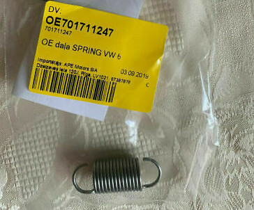 Genuine OE Tension Spring X5 VW SEAT Caravelle Eurovan Sharan 701711247