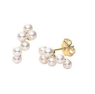 アクセサリー K18 Yg Earrings Mabe pearl Earrings MABE PEARL – Kiehana Jewelry Supplies