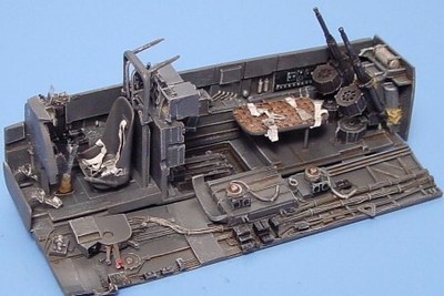 Aires Hobby 4057 1:48 Bf110G Cockpit Set w/Metal Parts For RMX