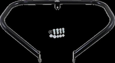 Lindby Unibar Front Highway Bar Engine Crash Guard Black Harley Softail 2018-21