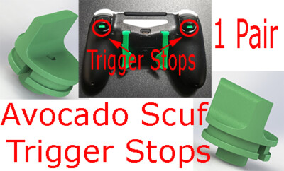 Scuf Scuff Green Trigger Stop Stops Infinity 4PS PRO FPS Impact Vantage Replace