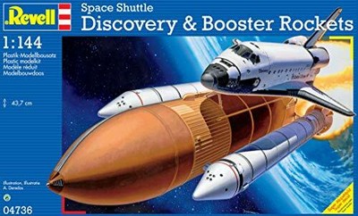 Revell 4736 Maquette Space Shuttle Discovery Booster Echelle 1:144