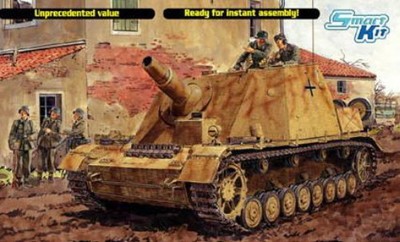 DRAGON 1/35 PLASTIC MODEL KIT SD KFZ 166 BRUMMBAR DR6460