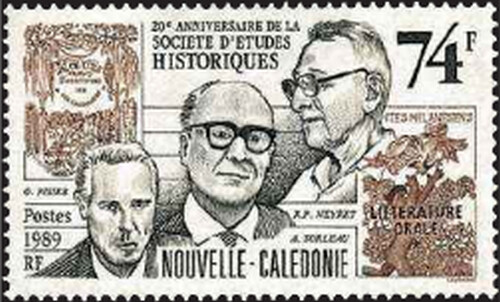 Timbre Personnages Nouvelle CalÃ©Donie 583 * (38572)