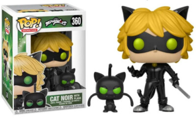 Funko POP!Zag Miraculous 359#Ladybug/360#Cat Noir Vinyl Action Figure Collection