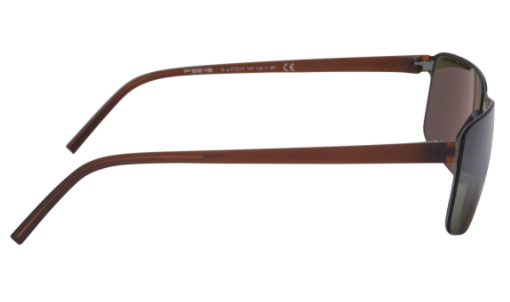 New Porsche Design P8646 D Dark Gunmetal Light Mirror Sunglasses Free Shipping