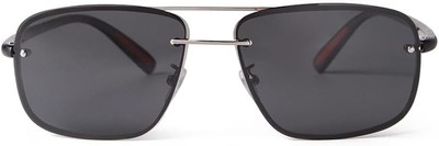 Ultra Lightweight Polarized Square Aviator Sunglasses for Men Women Trendy Fashi