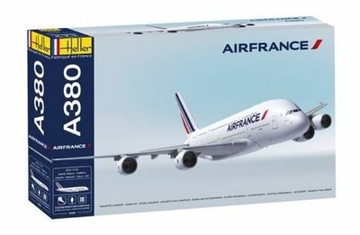 Heller 52908 1:125 A380 Air France Commercial Airliner