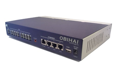 Obihai OBi508vs Universal Telephone Adapter with 8-Phone Ports FXS, T.38 Fax, 1