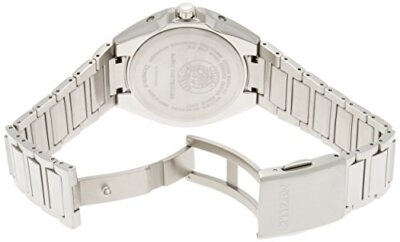 Pre-owned Citizen Attesa At6050-54e Eco-drive Titanium Watch Made In Japan Titanium Silver