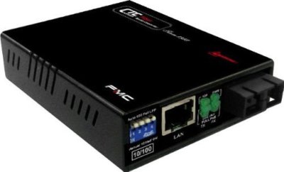 CTCUnion FMC-10-100-SC015 Fast Ethernet singlemode fiber media converter