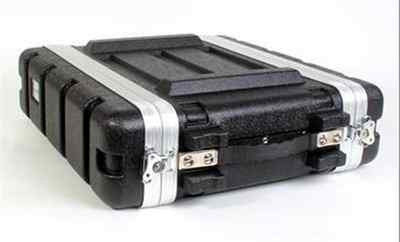 Rack Case 2U Space Medium 12 Inch Deep Shell Light Weight, DJ, Ecnomical, Screws