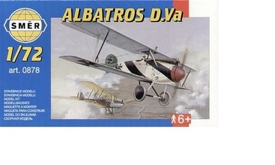 Avion de chasse Allemand ALBATROS D.Va WW1 Kit SMER 1/72 n° 878