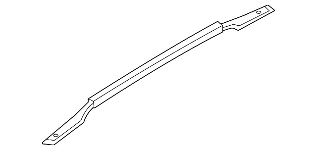 Genuine Hyundai Side Rail Assembly 87280-3J000