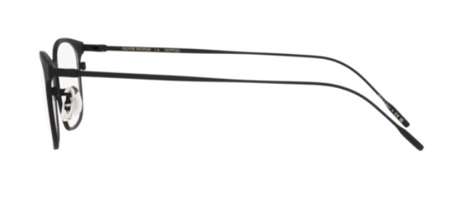 Pre-owned Oliver Peoples 0ov1314t Maurette 5017 Matte Black Unisex Eyeglasses In Clear
