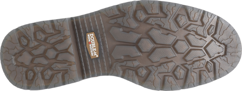 Pre-owned Double-h Boots Men's 11” Nomad Round Toe Wellington Western Boot Brown - Dh4157,