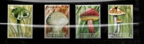 Dominica 2009 - Mushrooms - Set 4 of stamps - Scott #2685-8 - MNH