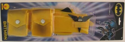 BATMAN UTILITY BELT Yellow Batarang Classic Costume Accessory LICENSED DC Comics