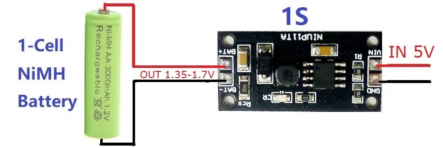 1-8S 1.2V 2.4V 3.6V 4.8V 6V 7.2V 8.4V 9.6V NiMH NiCd Battery Charger Charging