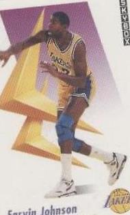 1991-92 Skybox Mini - Magic Johnson #25