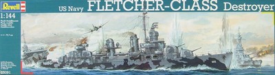 1:144 Revell US Navy FLETCHER-Class Destroyer
