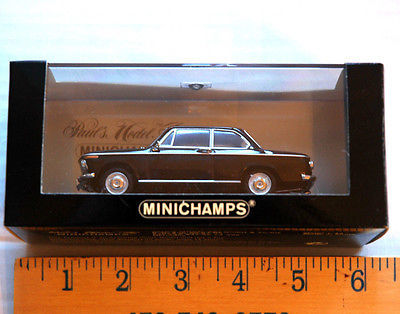 MINICHAMPS Black Contemporary Manufacture Diecast Cars, Trucks & Vans